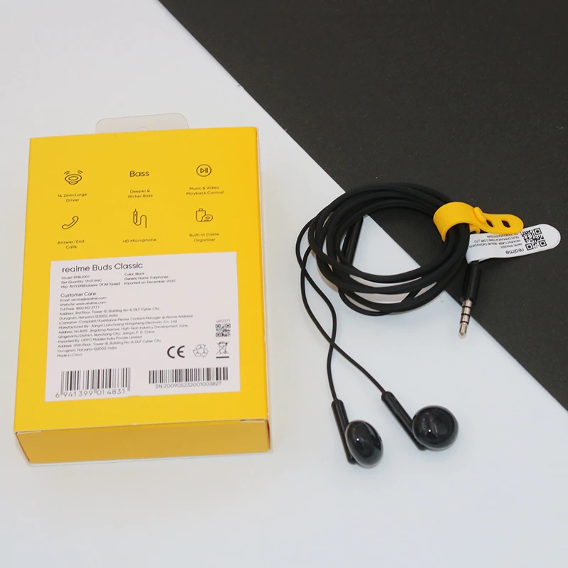 Realme Buds Original Headset Realme Classic RMA 2001  / Headset Realme buds Classic original [SS]