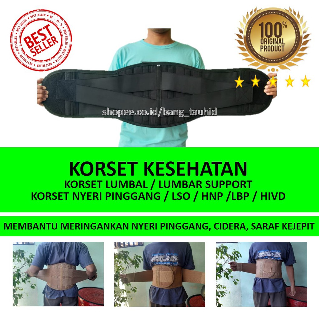 Korset Lumbal - Korset Tulang Belakang ( korset sakit pinggang )