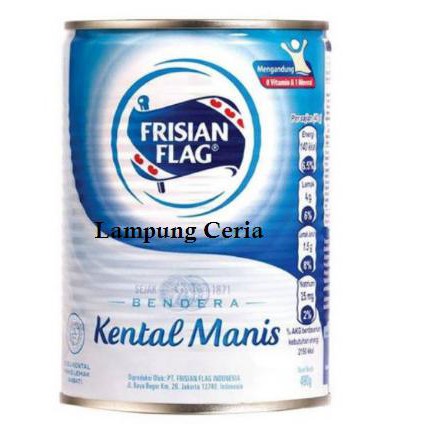 

Susu Kental Manis | Frisian Flag Susu Bendera Kental Kaleng 490Gr