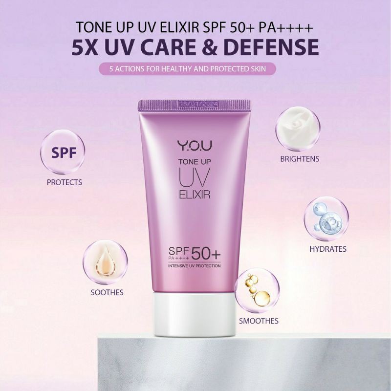 You Sunscreen Tone Up UV Elixir SPF 50+ PA++++