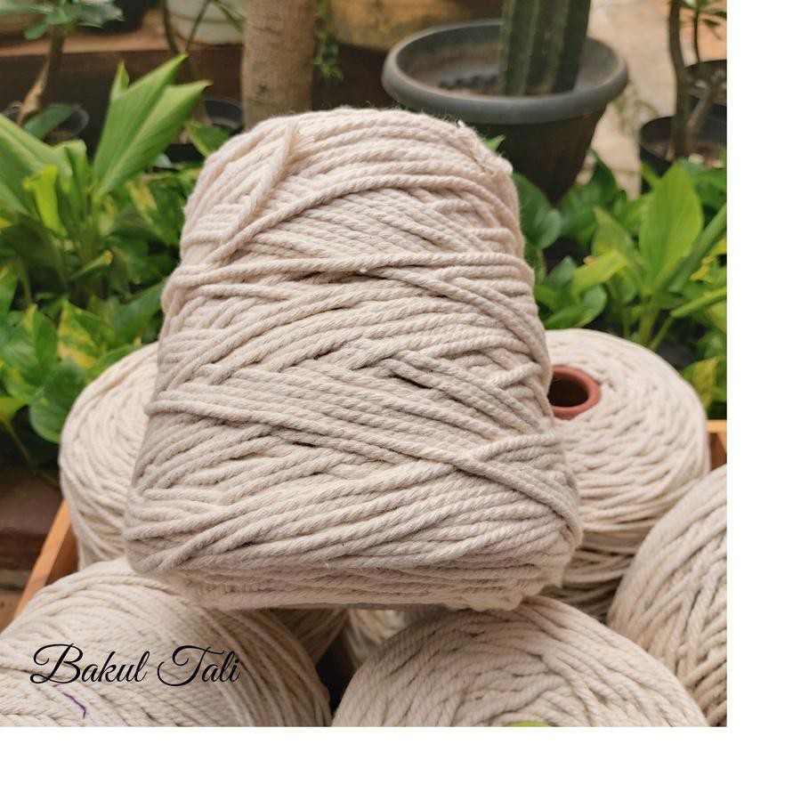 

(pik-491) TALI KATUN GRADE A | Tali Macrame ,.