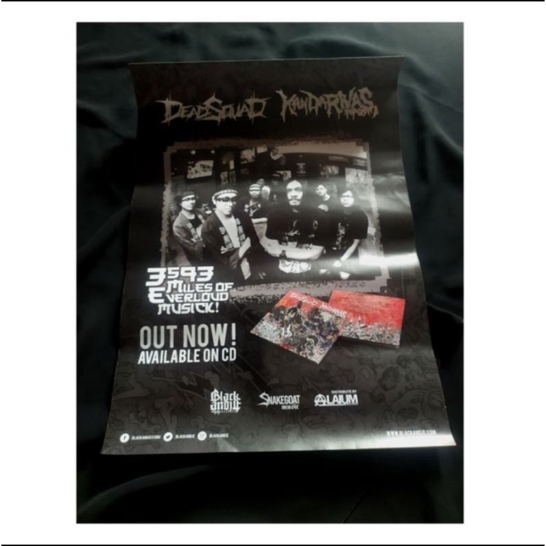 POSTER DEADSQUAD x KANDARIVAS