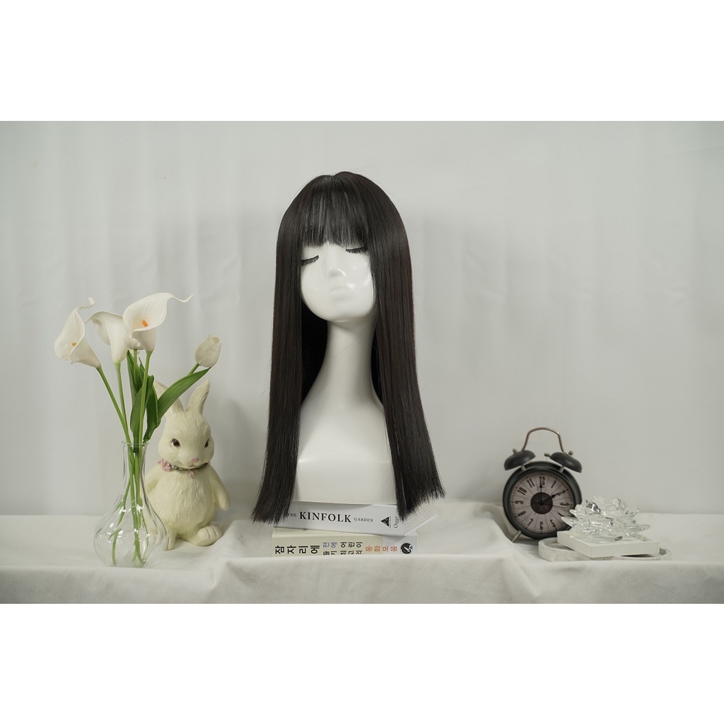 WIG KERATIN SHORT - WIG PENDEK LURUS - WIG SMOOTHING - WIG KOREA