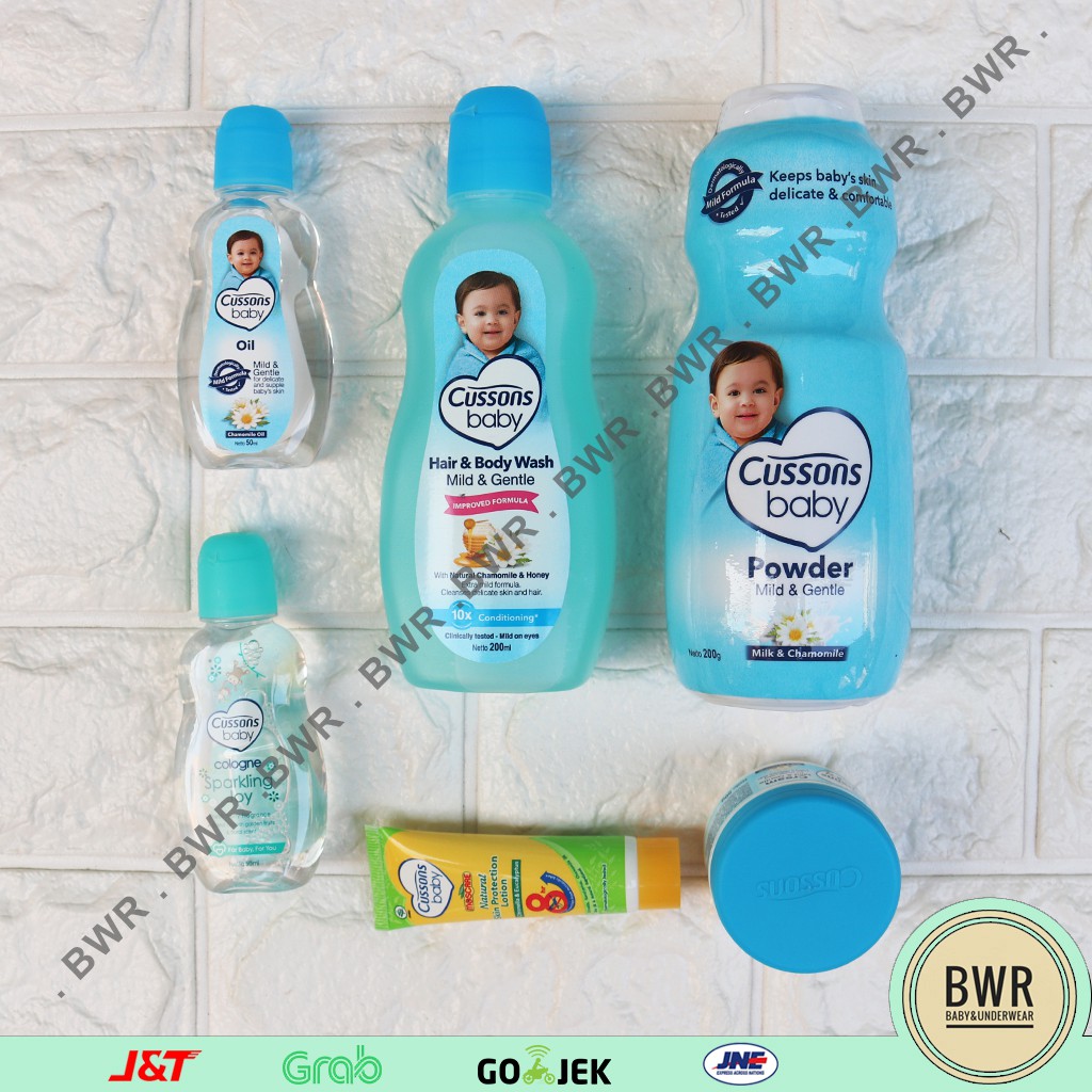 Cussons Baby Gift COMPLETE  Essential Pack Bag | Paket Cussons Besar  Paket Perawatan Mandi Bayi | Bwr