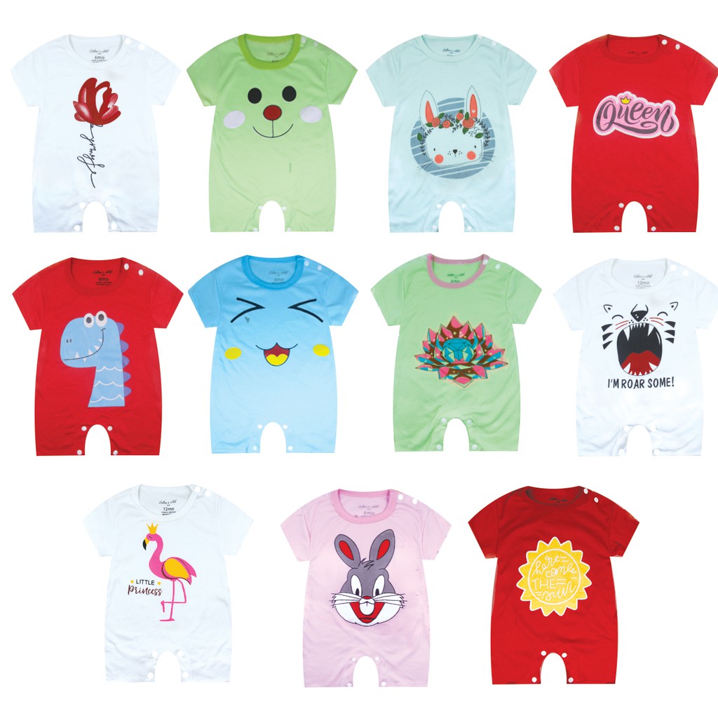 Romper Bayi / Jumper Bayi / Romper Fashion Bayi Cottons Mill - 3