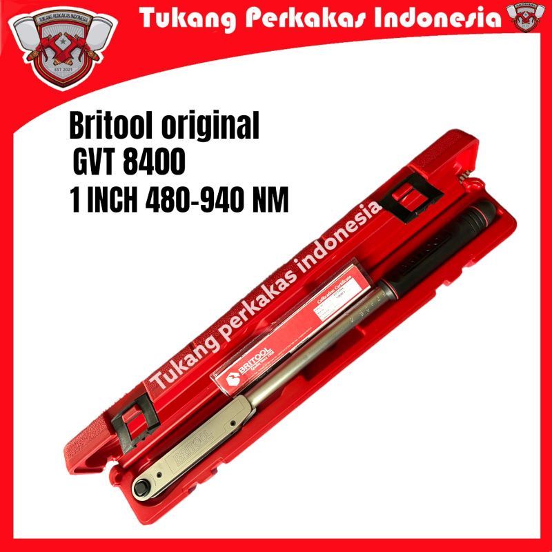 BRITOOL GVT 8400 KUNCI MOMEN TORSI 1 INCH TORQUE WRENCH GVT 8400