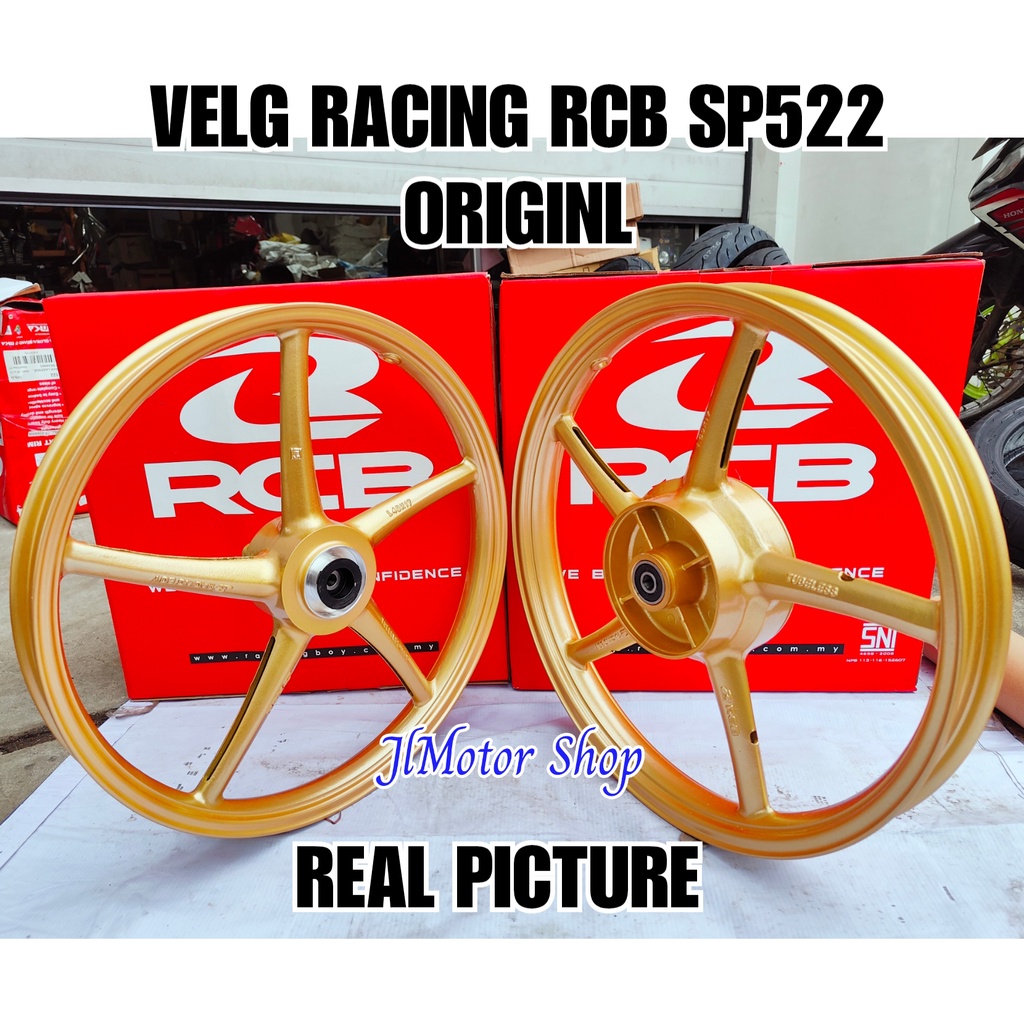 Velg Racing RCB Sp522 Jupiter Z Mx Vega R RR ZR Sonic Satria Fu 150 Jupiter MX King 150 Ninja 150 RR Palang 5 Ori