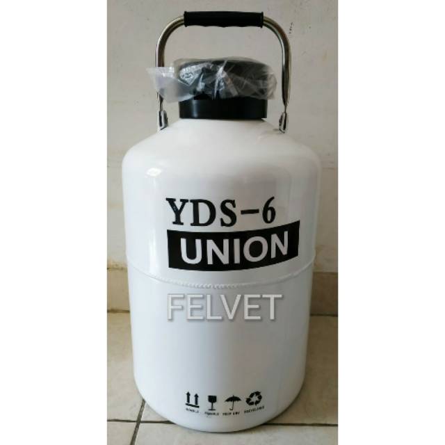 Tabung Container Nitrogen N2 Cair YDS 6 Liter