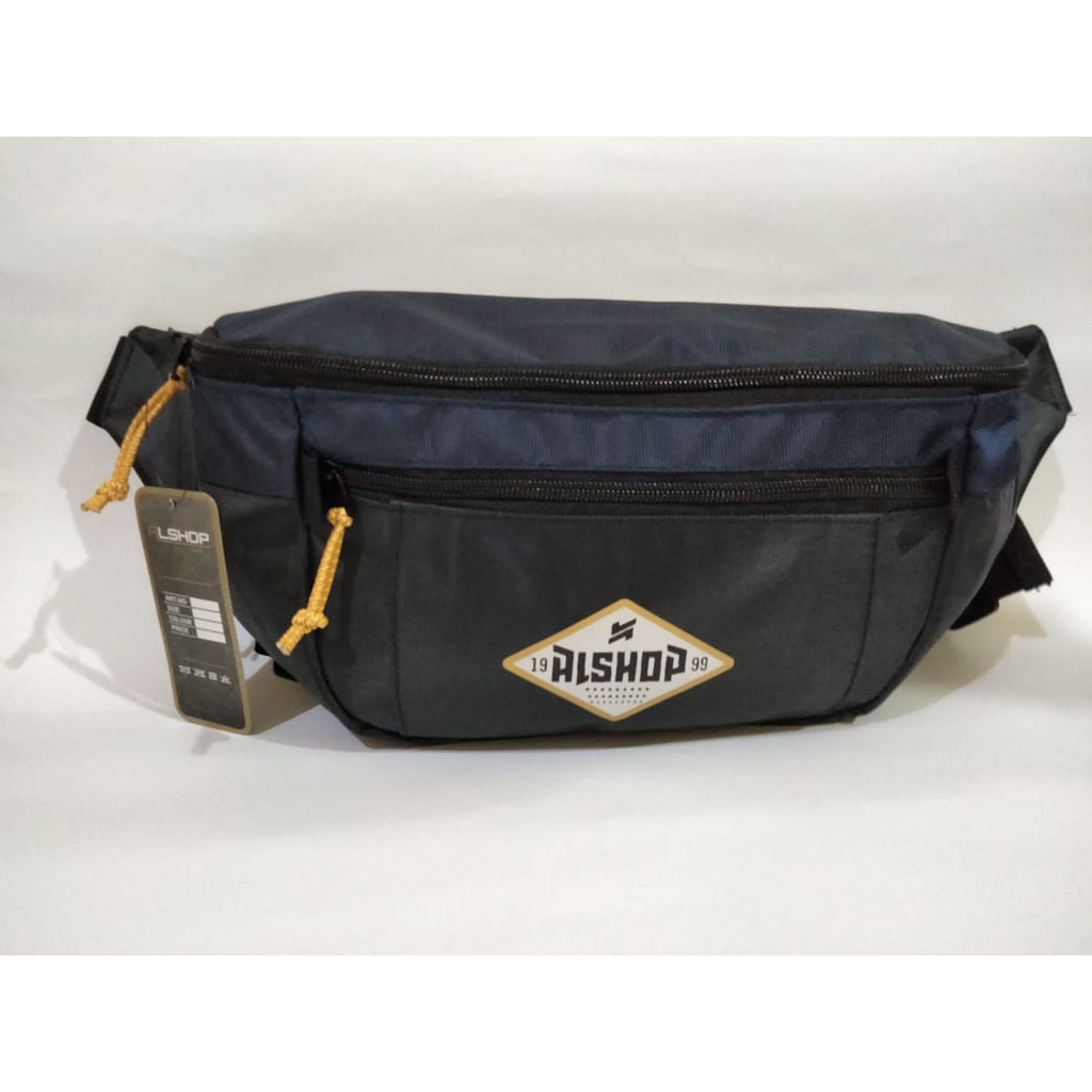 Allshop - Tas pria / Tas selempang / Waistbag pria bahan anti air Premium Quality