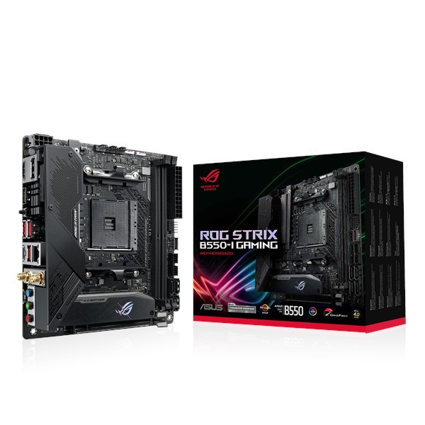 Asus ROG STRIX B550-I Gaming (AM4, AMD Promontory B550, DDR4, USB3.2, SATA3)