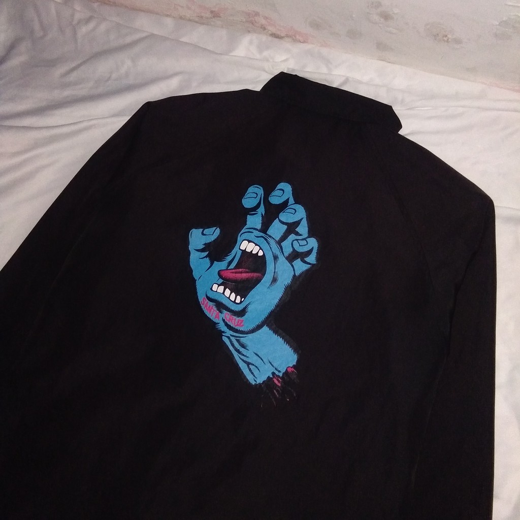 Jaket Coach Santa Cruz skateboard Second Bekas Preloved