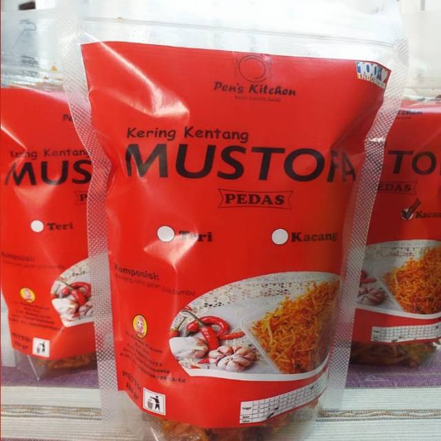 

KENTANG MUSTOFA TERI PEDAS 250gr