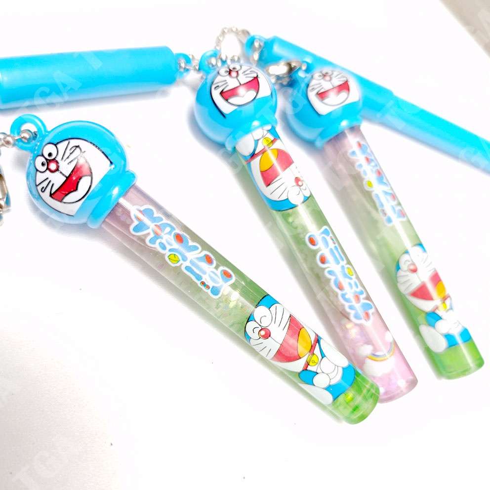 MURAH!!! PULPEN BITI21 GK DORAEMON GLITTER BULPEN GEL BITIES PENA KPOP KARAKTER