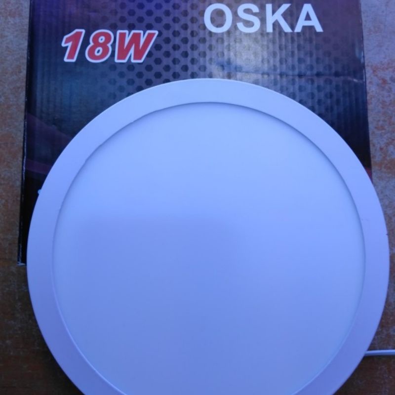 Lampu Panel Downlight Outbow 18w 18 watt Bulat