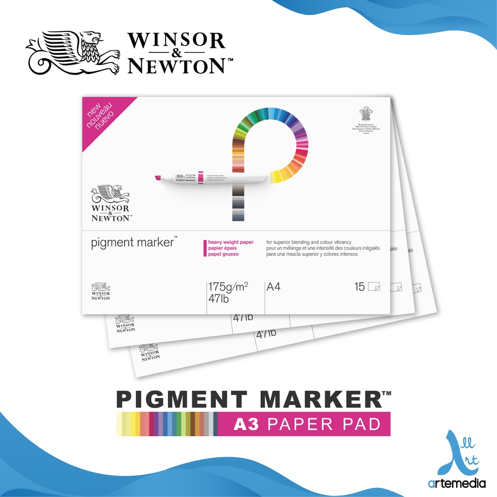 

Winsor & Newton A3 Pigment Marker Pad