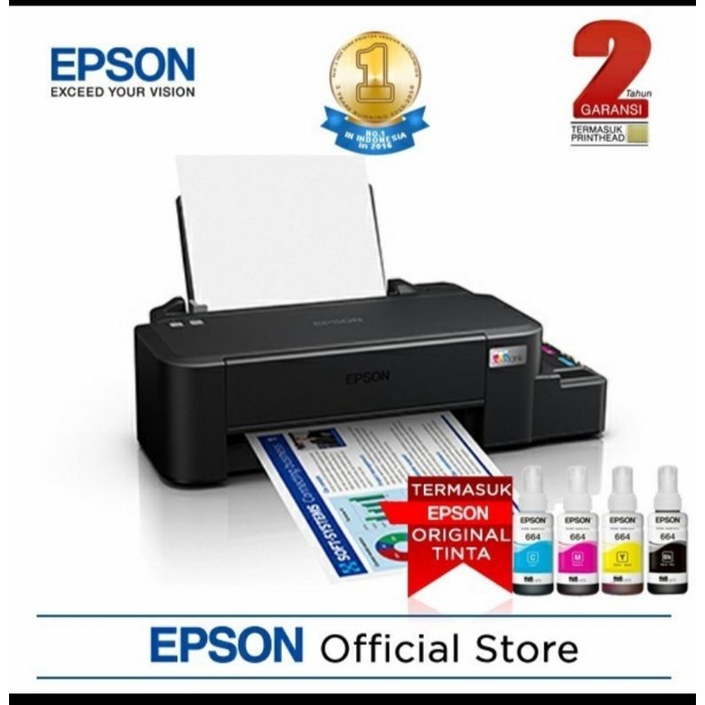 printer epson L121 pengganti epson L120 include tinta original