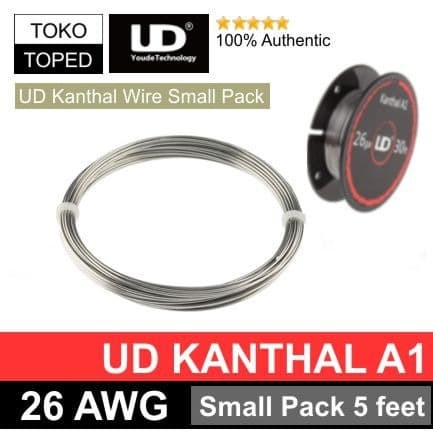 [AN] UD Kantal A1 Wire 26 AWG | Small Pack 5 Feet kantal coil