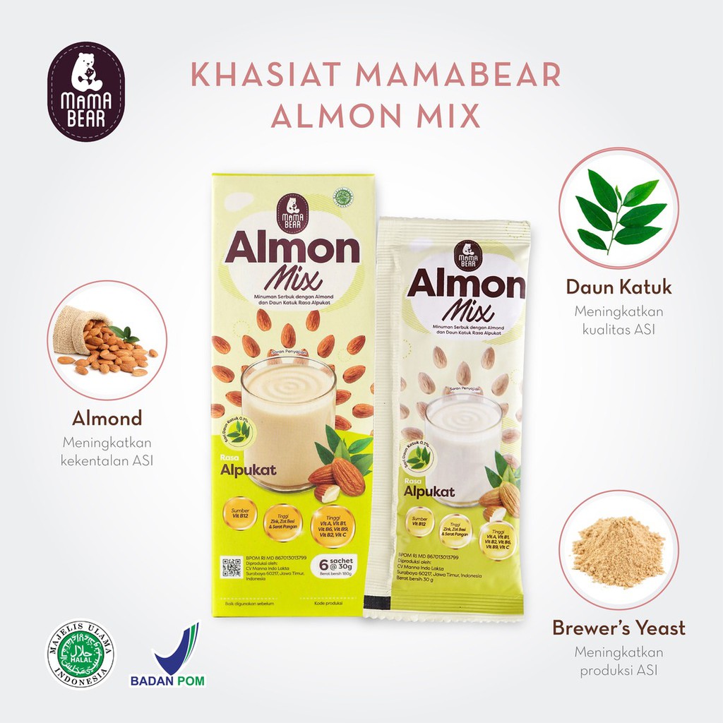 MamaBear Almon Mix / Mama Bear ASI Booster Almond