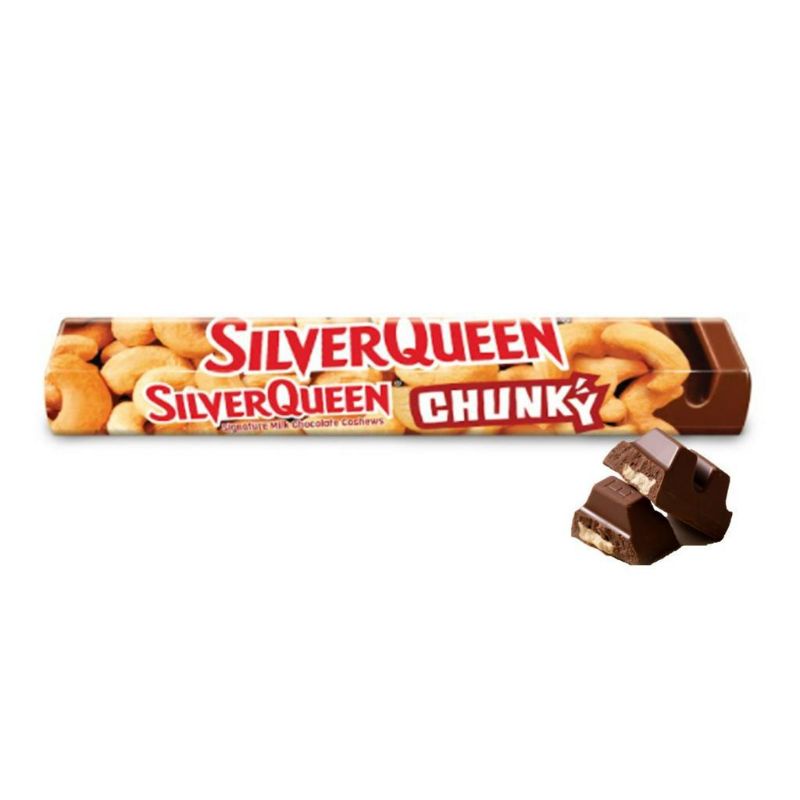 

Silverqueen Chunky Bar Cashew coklat 95g | Gracialicia