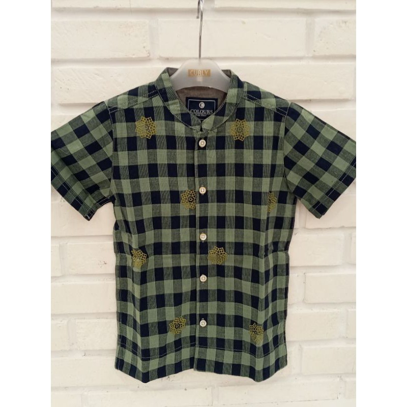 KIDS ICON-Baju muslim anak cowok/cowo/lelaki/baju koko anak-anak//kemeja anak lelaki kids/branded
