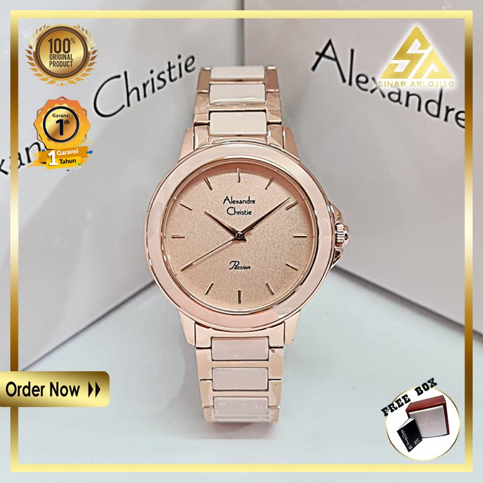 JAM ALEXANDER CHRISTIE WANITA JAM TANGAN ALEXANDRE CHRISTIE WANITA CEWEK ORIGINAL ORI ORIENT AC 3938