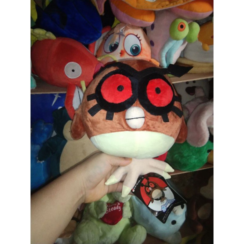 (boneka pl) Pokemon Hoothoot ori newtag