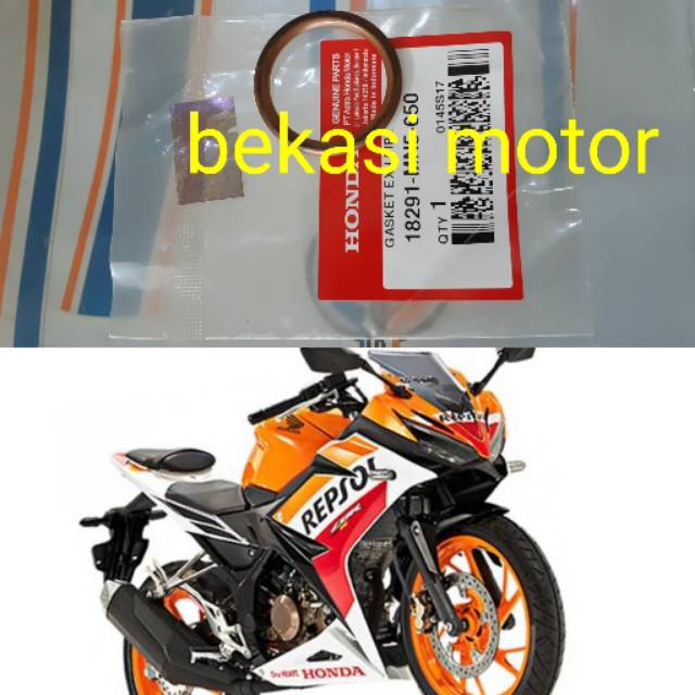 18291-MN5-650 / KSP paking gasket knalpot honda CBR 250 RR 250RR CBR 150 TIGER MEGAPRO old SONiC 150