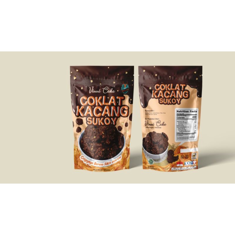 

CEMILAN COKLAT KACANG SUKOY Khas Bogor - 100 gram - Halal BPOM