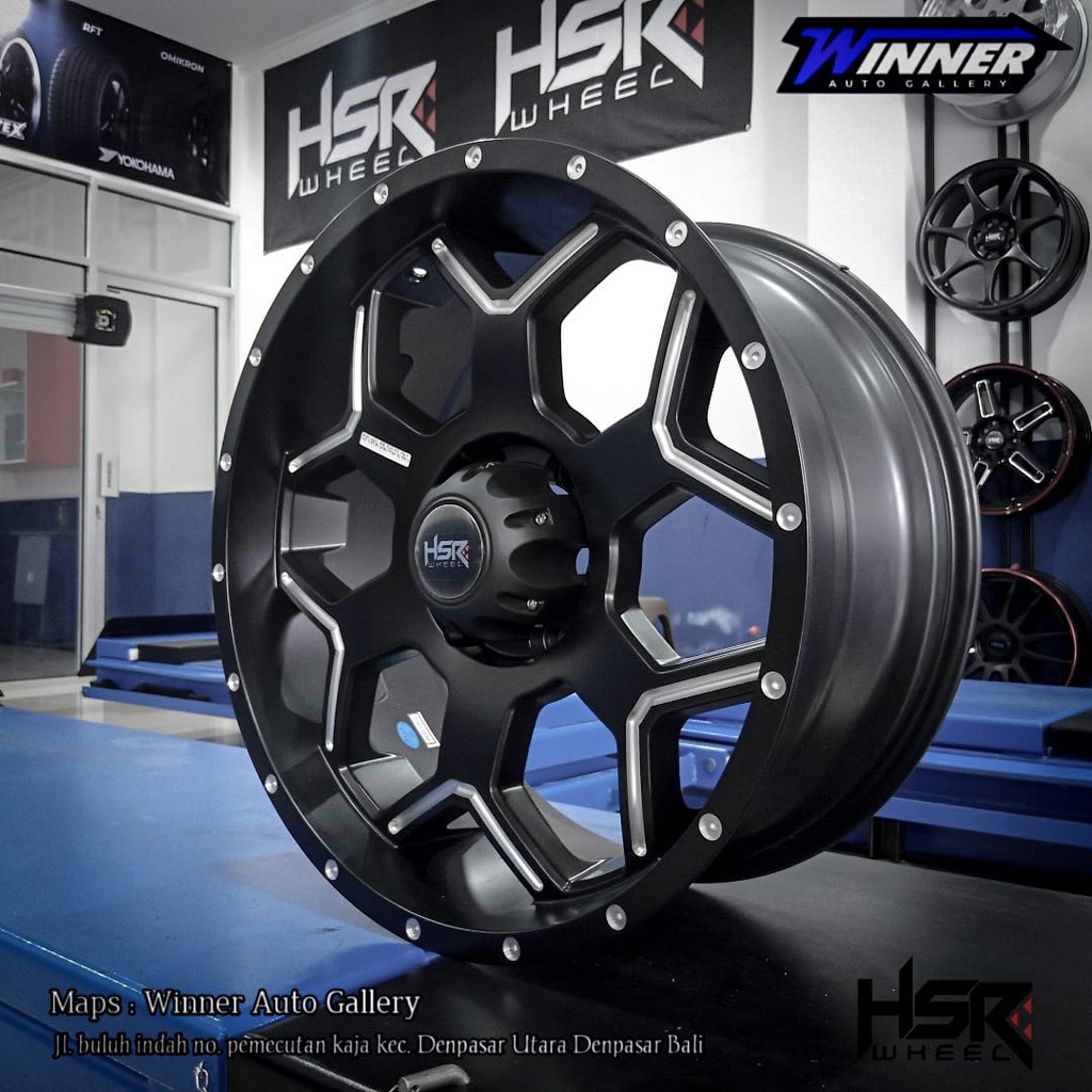 Velg mobil velk pelek mobil ring 20 pajero fortuner hilux-HSR BOJO