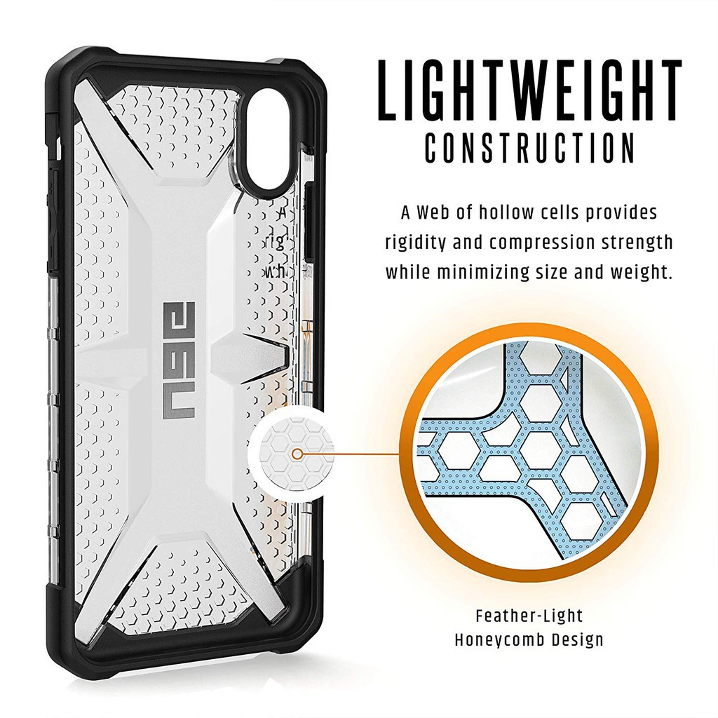 Untuk  UAG apple iPhone 11 pro max 6 6S 7 8 plus XR X Xs Max 12ProMax 13Pro MaxTransparent Plasma Case Iphone