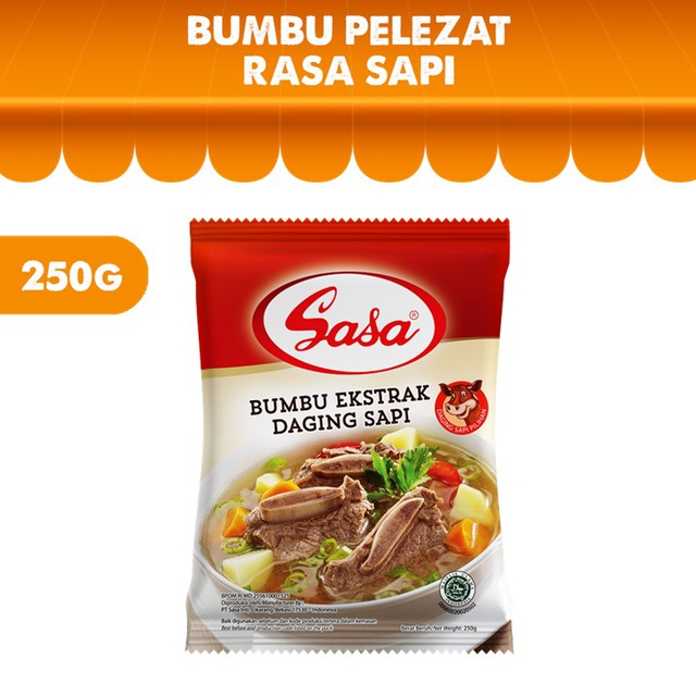 Sasa Bumbu Ekstrak Daging Sapi 250gr