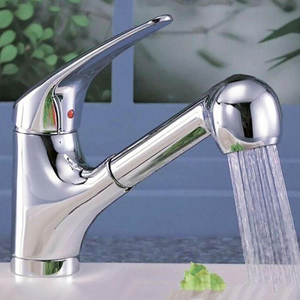 Populer Kepala Shower New Hemat Air Rotating Kitchen Mixer Tap