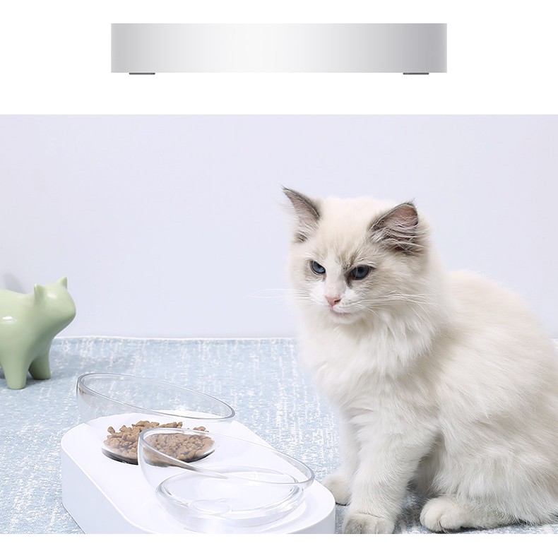 Xiaomi PETKIT 15 Degree Adjustable Pet Cat Bowl / Tempat Makan Kucing/Anjing Premium Single