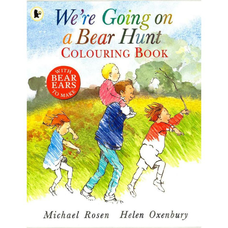 We're Going on a Bear Hunt Colouring Book by Michael Rosen