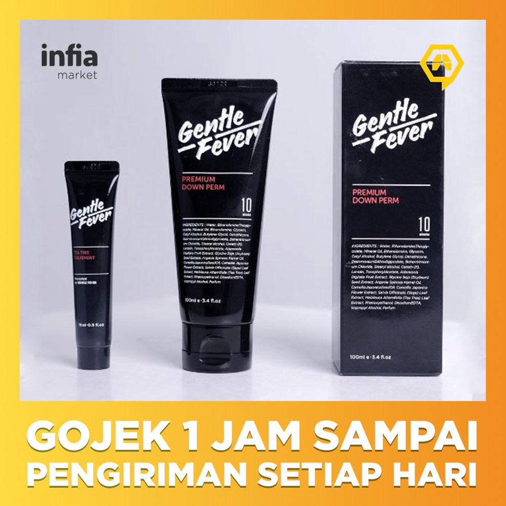 Promo Gentle Fever Down Foam - Untuk Rambut Pria Yang Susah di Atur Diskon