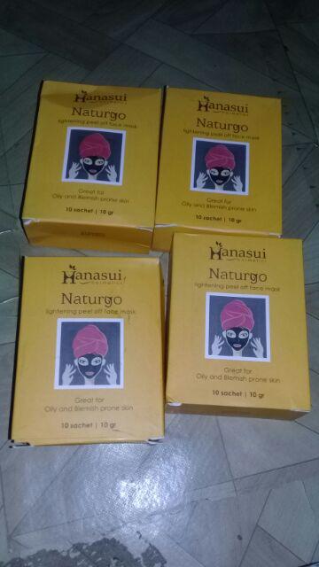 Hanasui Naturgo Gold Peel Off Mask Anti Aging | Shopee