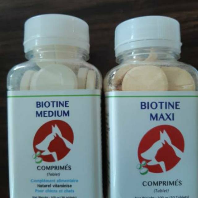Biotine technivet maxi vitamin bulu anjing kucing buatan prancis
