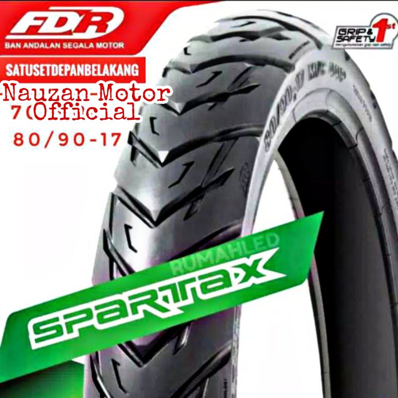 Ban Motor Ring 17 FDR SPARTAX TUBETYPE 80/90-17