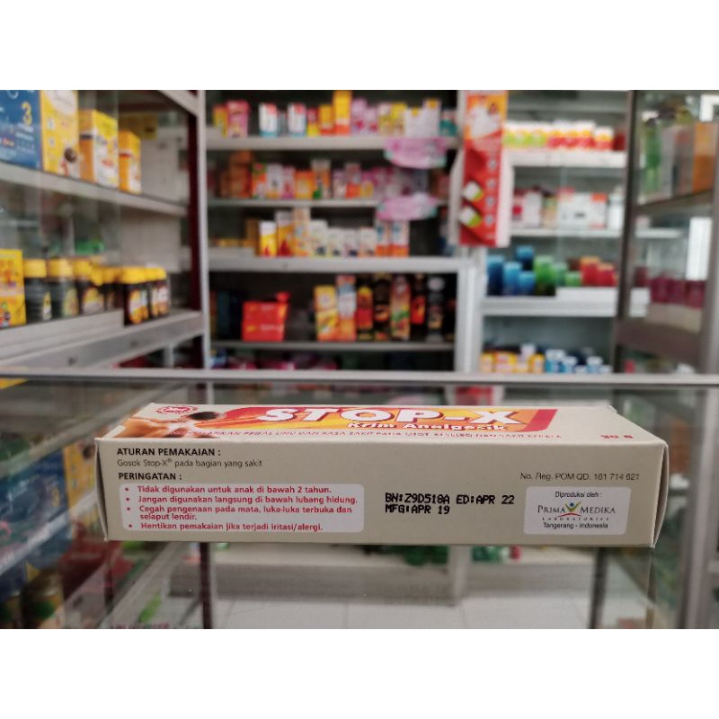 STOP-X KRIM ANALGESIK 30 G - ED 10/2025