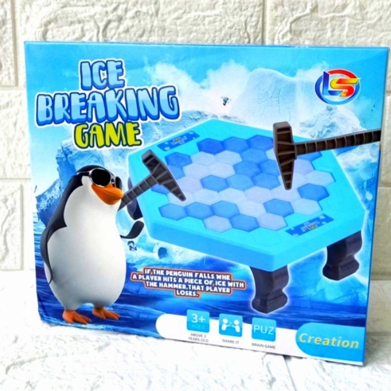 Mainan Ice Breaking trap Penguin Seru untuk anak Dewasa
