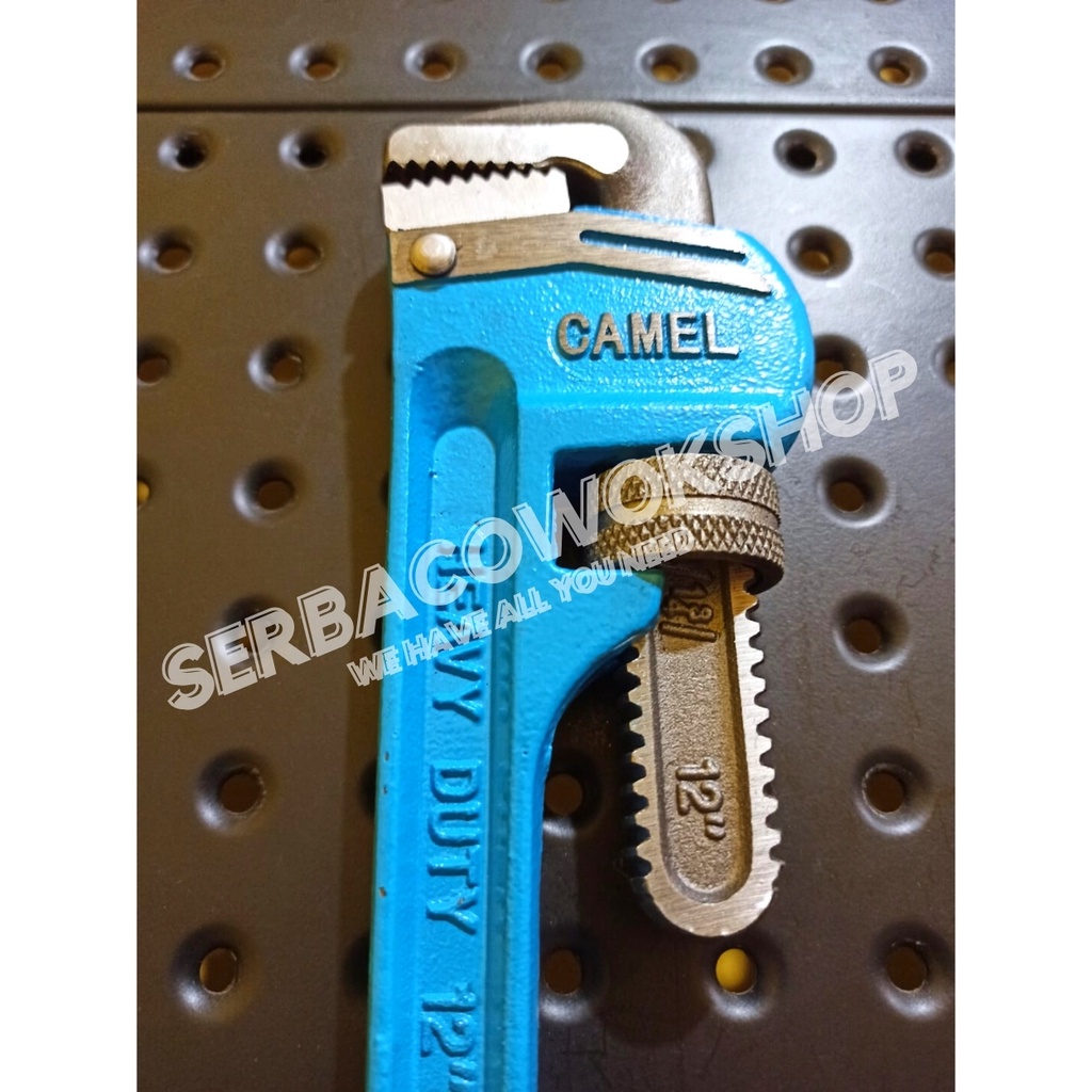 Camel Kunci Pipa 12 Inch Inci Pipe Wrench Ledeng Termurah Berkualitas