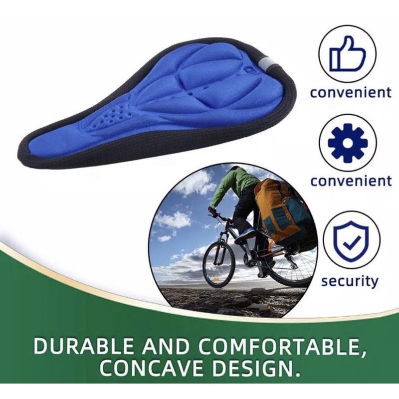 Sarung Jok Sepeda Bantalan Cover sadle empuk saddle sarung busa united tebal mtb lipat roadbike BMX-5