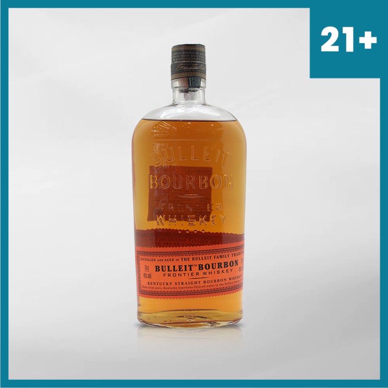 Bulleit Bourbon Frontier Whiskey 700 Ml ( Original &amp; Resmi By Vinyard )