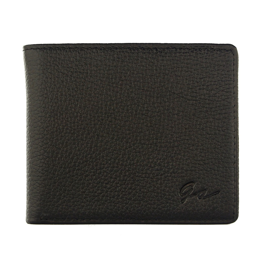 ⭐ Giorgio Agnelli ⭐ Milling 01 Black | Dompet Pria Bahan Kulit Sapi Asli