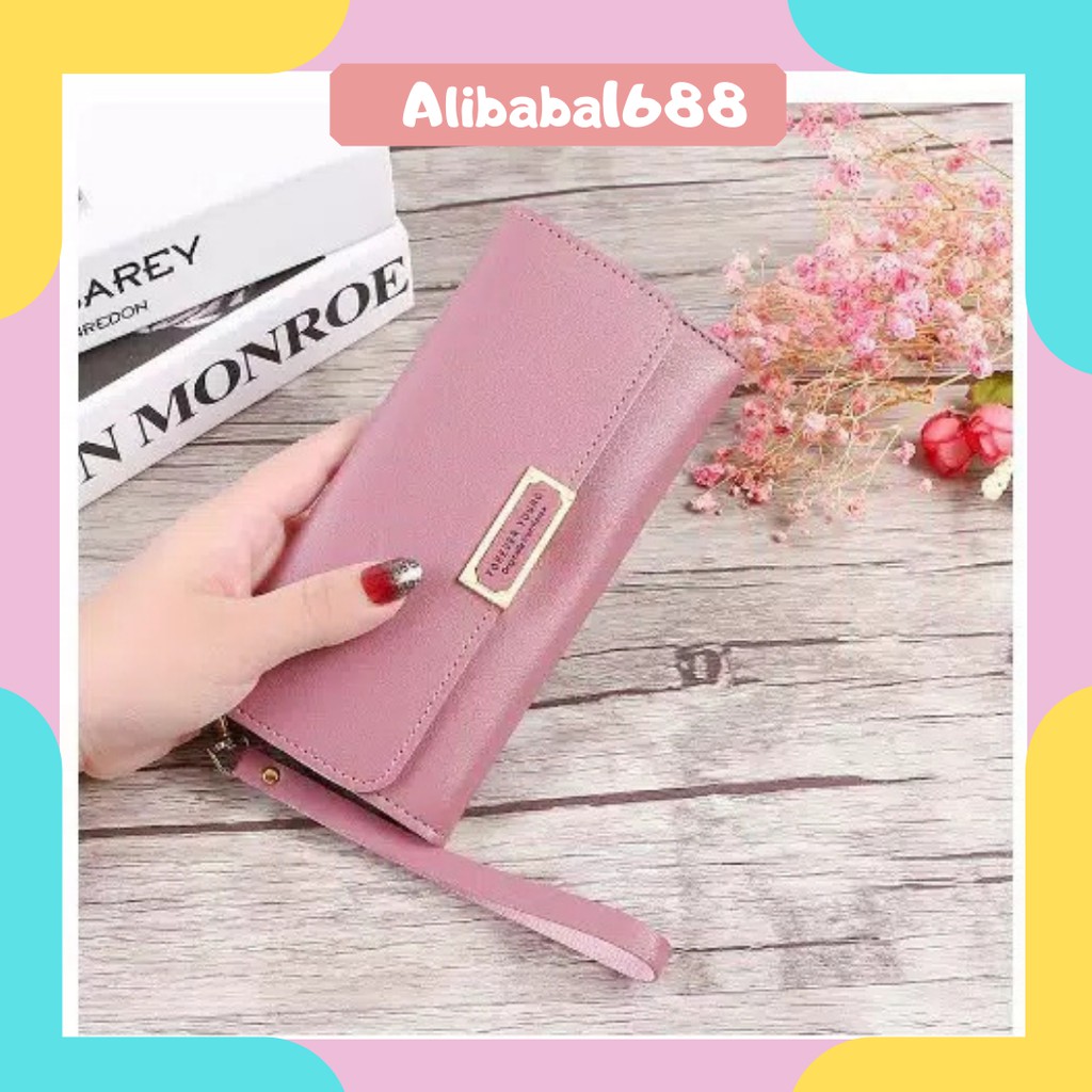 *ALIBABA1688* Dompet Wanita Impor 00406 Panjang Tipis FOREVER YOUNG C10