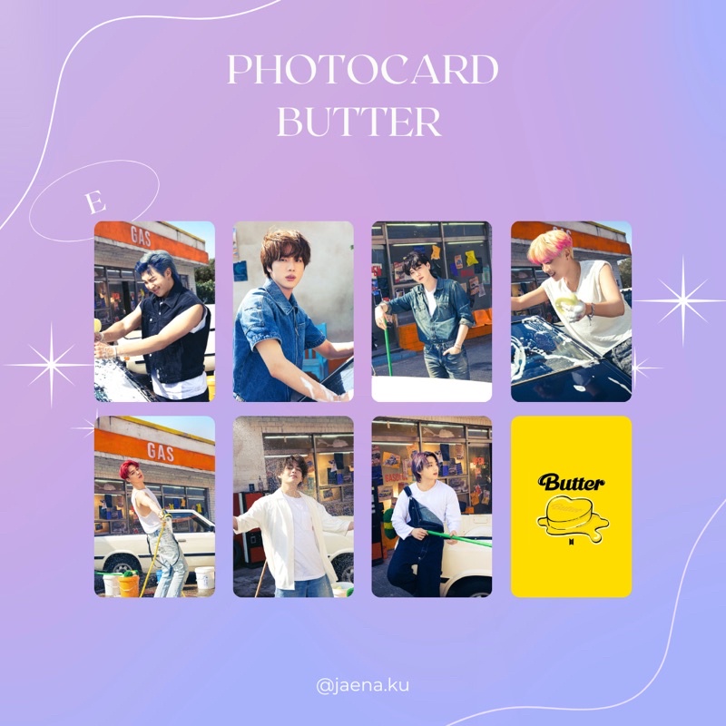 [BTS] PHOTOCARD BTS BUTTER ‼️BACA DESKRIPSI‼️