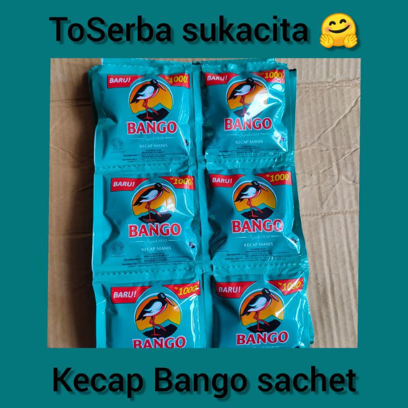 

KECAP MANIS BANGO . 12 SACHET