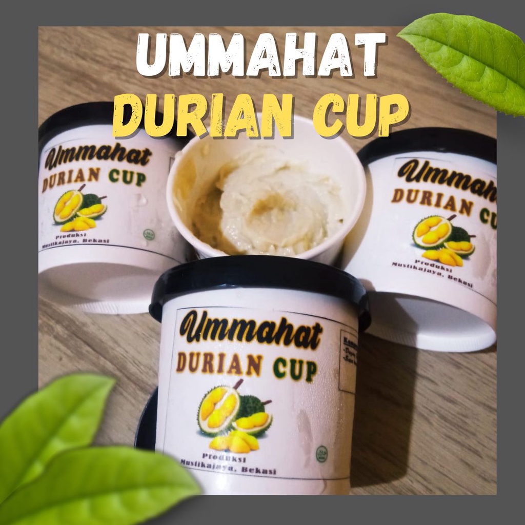

Durian Cup manis