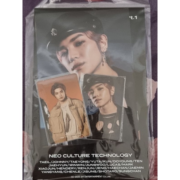 Ready Stock Postcard + Frame Photo Set Taeyong  Resonance PT 1 NCT 127 2020 2021 Doyoung Jaehyun Tae