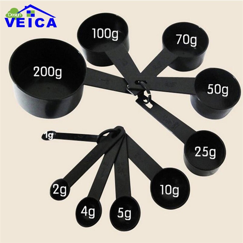 VEICA Sendok Takar Bubuk Kopi Ukuran Cup Measuring Spoon 10 Pcs